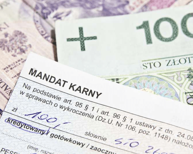 За що можна отримати штраф у Польщі та як взагалі їх перевірити?