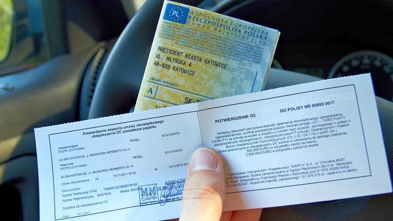 Високі штрафи за відсутність страхування OC в Польщі з 2025 року