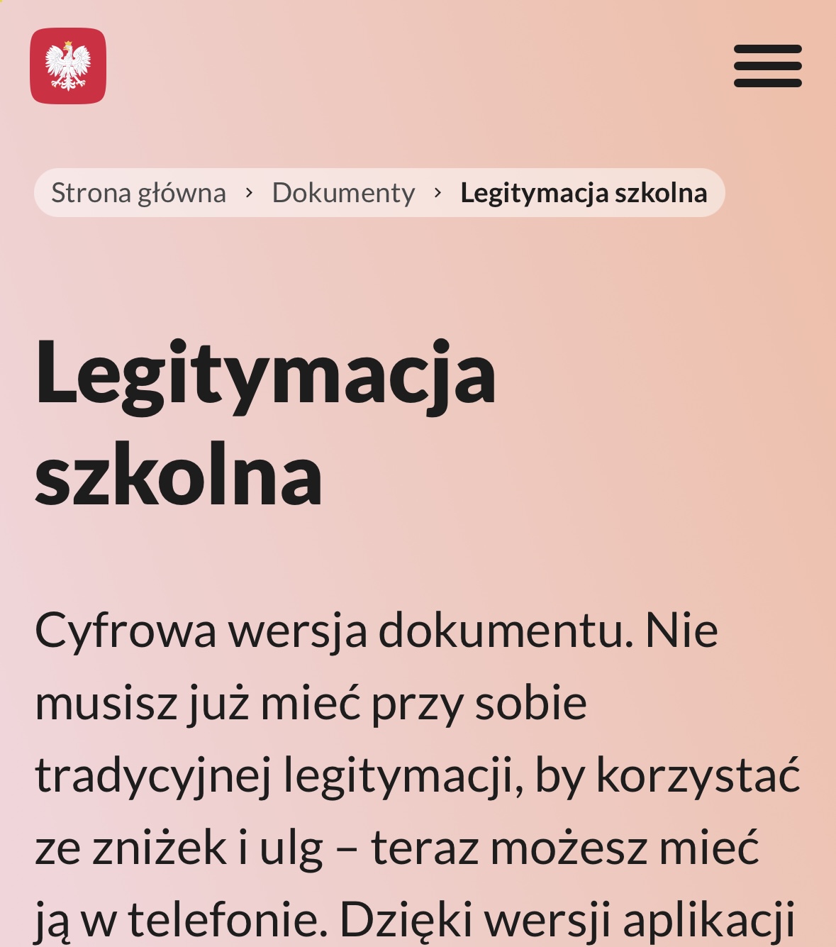 Jak dodać Legitymację do mObywatel — покрокова інструкція для учнів і студентів