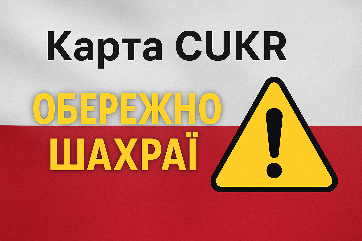 Шахраї пропонують “допомогу” з отриманням карти побиту CUKR: попередження від Urząd do Spraw Cudzoziemców
