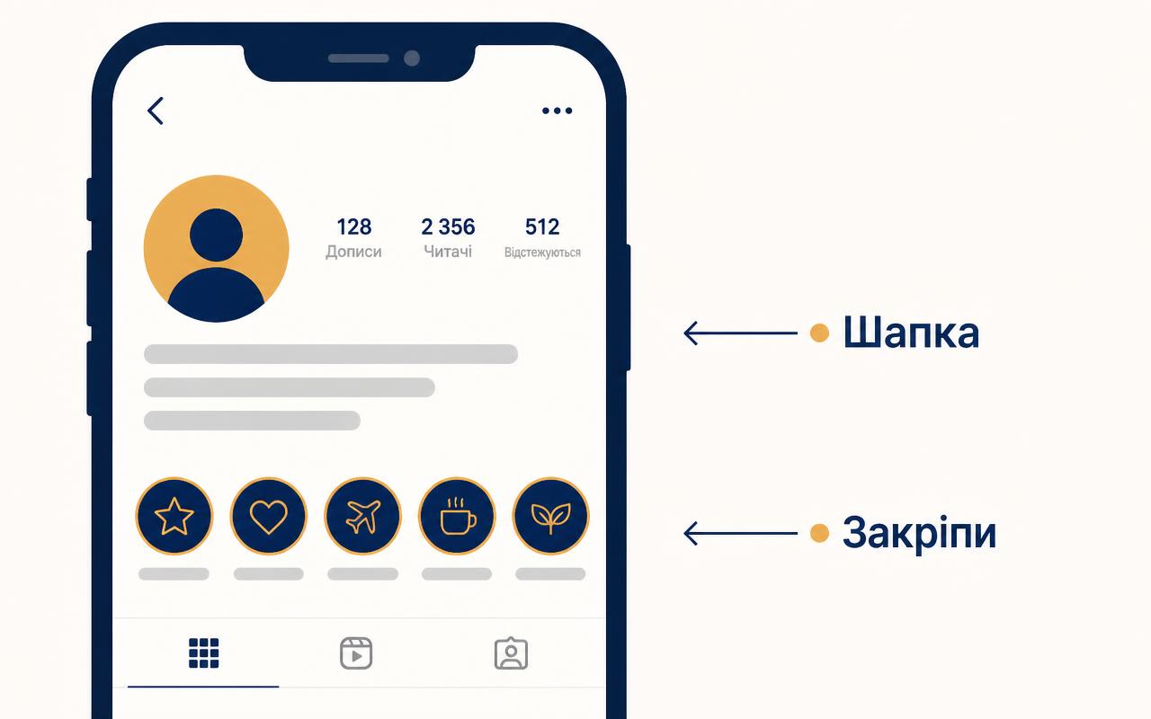 Що саме переписуємо в профілі