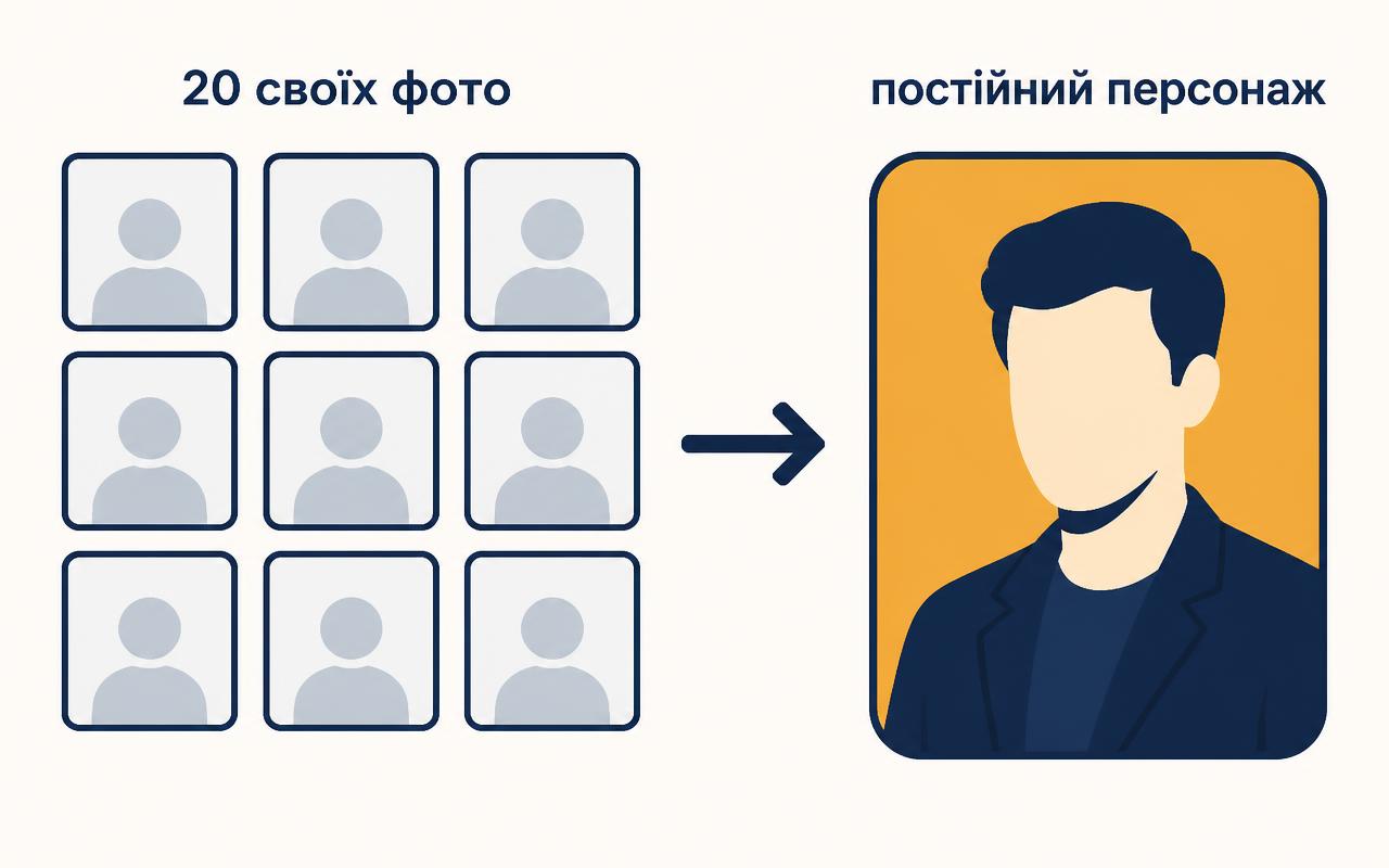 Як зробити постійного персонажа