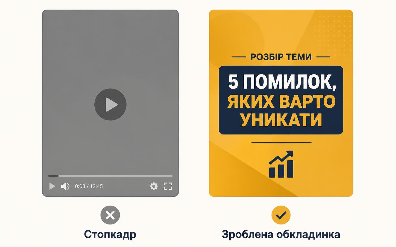 Різниця між стопкадром і обкладинкою