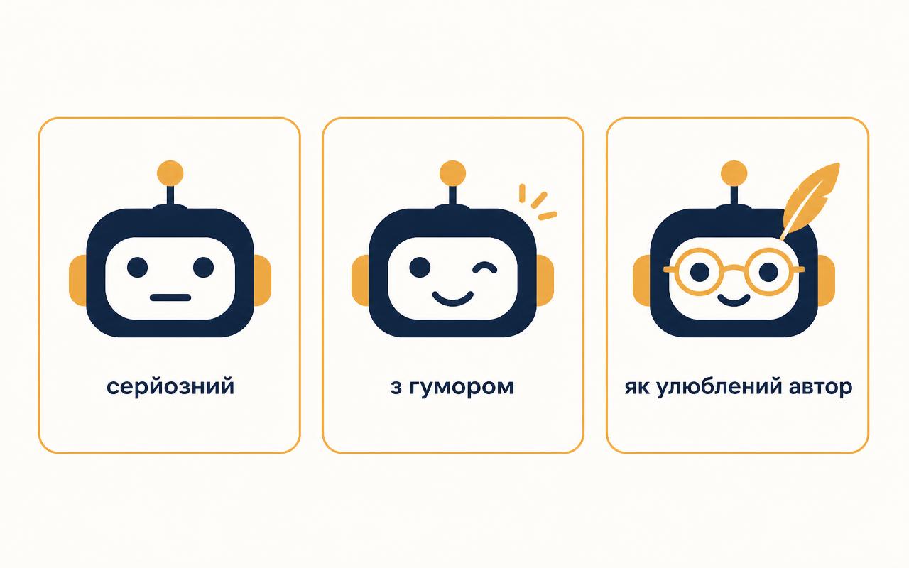 Кілька помічників під різні настрої